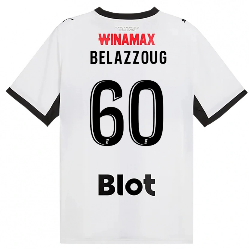 Danxen Kinder Kilian Belazzoug #60 Schwarz Weiß Rot Auswärtstrikot Trikot 2026/27 T-Shirt Österreich