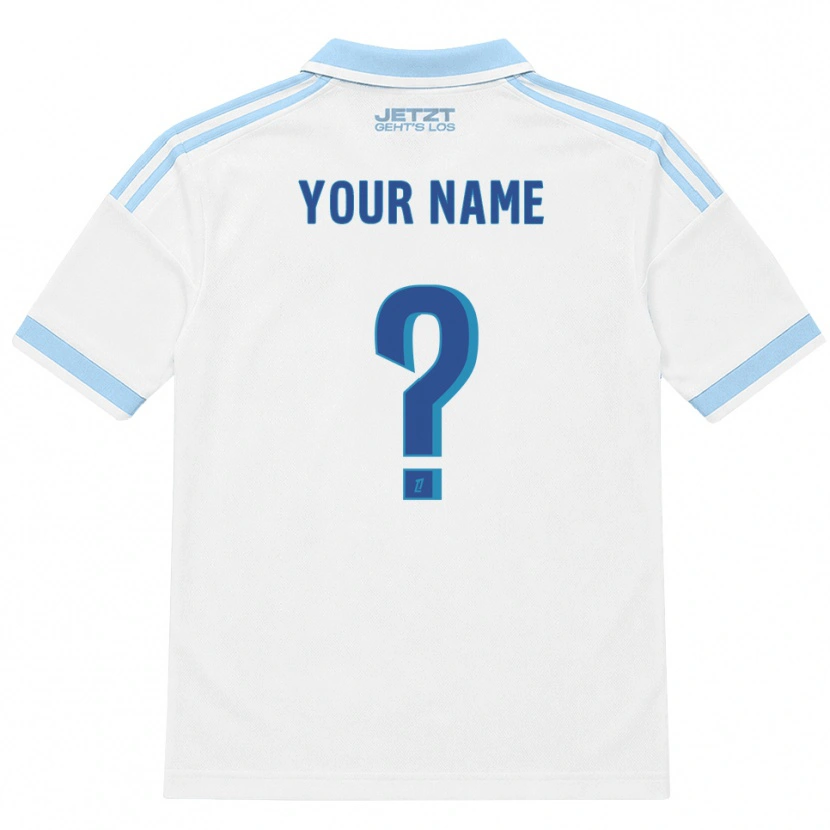 Danxen Kinder Ihren Namen #0 Hellblau Weiß Rot Auswärtstrikot Trikot 2026/27 T-Shirt Österreich