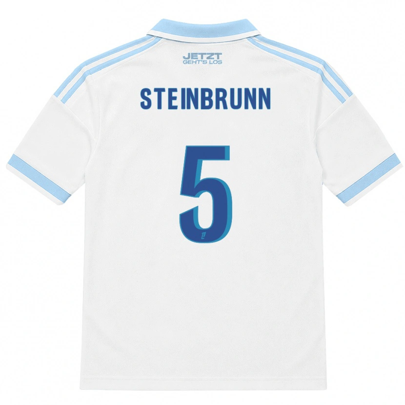 Danxen Kinder Théo Steinbrunn #5 Hellblau Weiß Rot Auswärtstrikot Trikot 2026/27 T-Shirt Österreich