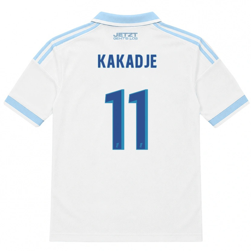 Danxen Kinder Dan-Marcel Kakadje #11 Hellblau Weiß Rot Auswärtstrikot Trikot 2026/27 T-Shirt Österreich