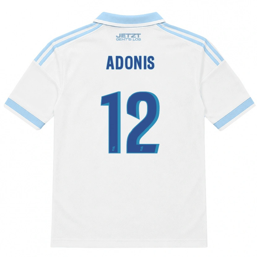 Danxen Kinder Erwan Adonis #12 Hellblau Weiß Rot Auswärtstrikot Trikot 2026/27 T-Shirt Österreich