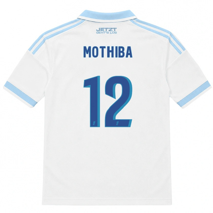 Danxen Kinder Lebo Mothiba #12 Hellblau Weiß Rot Auswärtstrikot Trikot 2026/27 T-Shirt Österreich