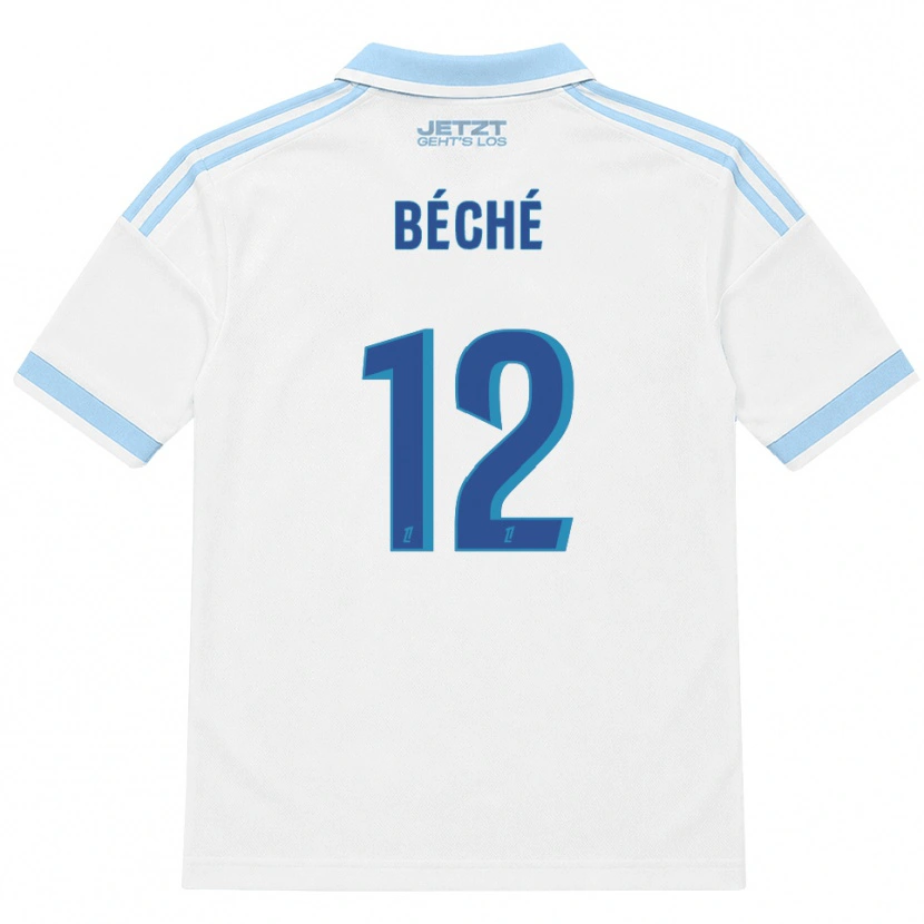 Danxen Kinder Amandine Béché #12 Hellblau Weiß Rot Auswärtstrikot Trikot 2026/27 T-Shirt Österreich