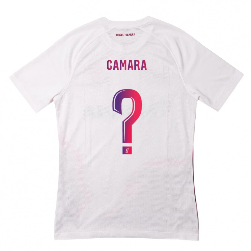 Danxen Kinder Amadou Camara #0 Weiß Pink Lila Auswärtstrikot Trikot 2026/27 T-Shirt Österreich