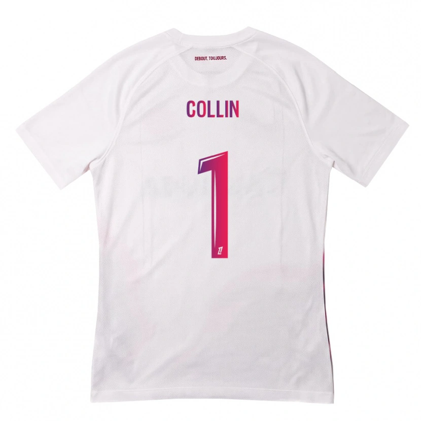Danxen Kinder Théo Collin #1 Weiß Pink Lila Auswärtstrikot Trikot 2026/27 T-Shirt Österreich