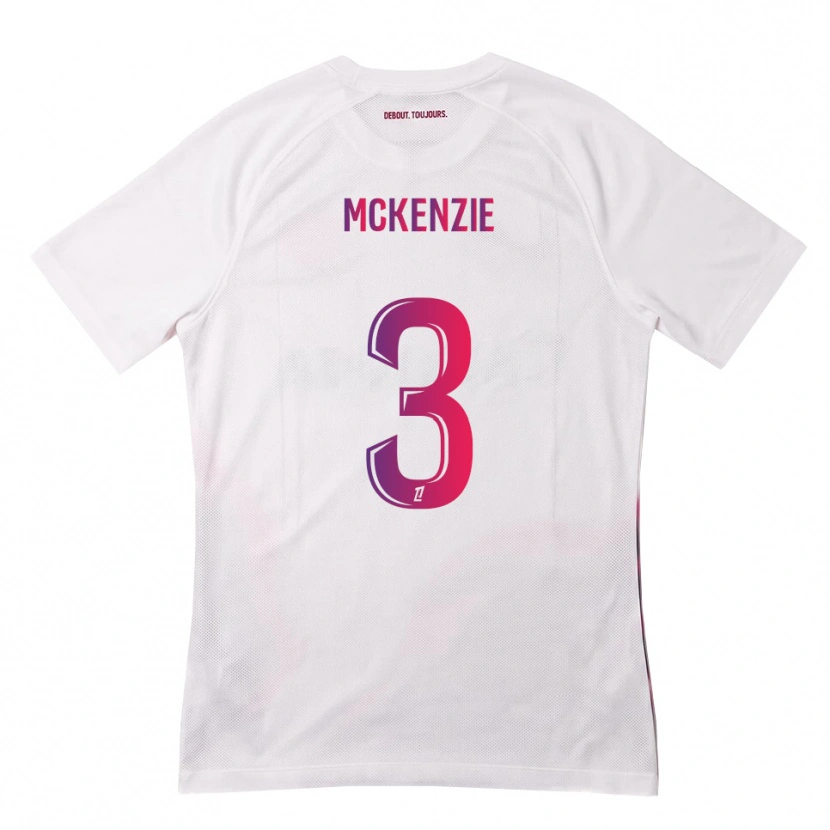 Danxen Kinder Mark Mckenzie #3 Weiß Pink Lila Auswärtstrikot Trikot 2026/27 T-Shirt Österreich