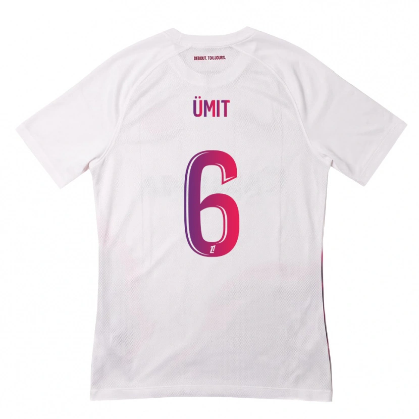 Danxen Kinder Ümit Akdağ #6 Weiß Pink Lila Auswärtstrikot Trikot 2026/27 T-Shirt Österreich