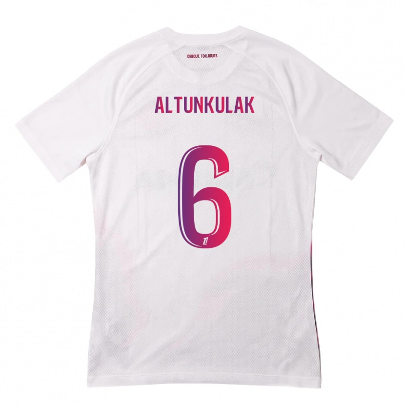 Danxen Kinder Selen Altunkulak #6 Weiß Pink Lila Auswärtstrikot Trikot 2026/27 T-Shirt Österreich