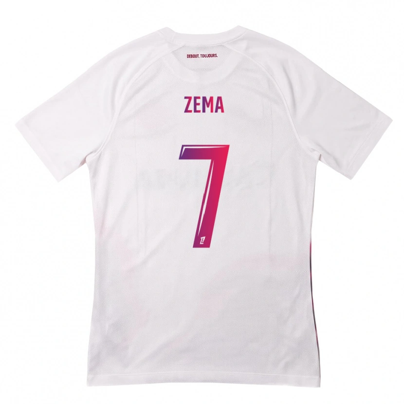 Danxen Kinder Darris Zema #7 Weiß Pink Lila Auswärtstrikot Trikot 2026/27 T-Shirt Österreich