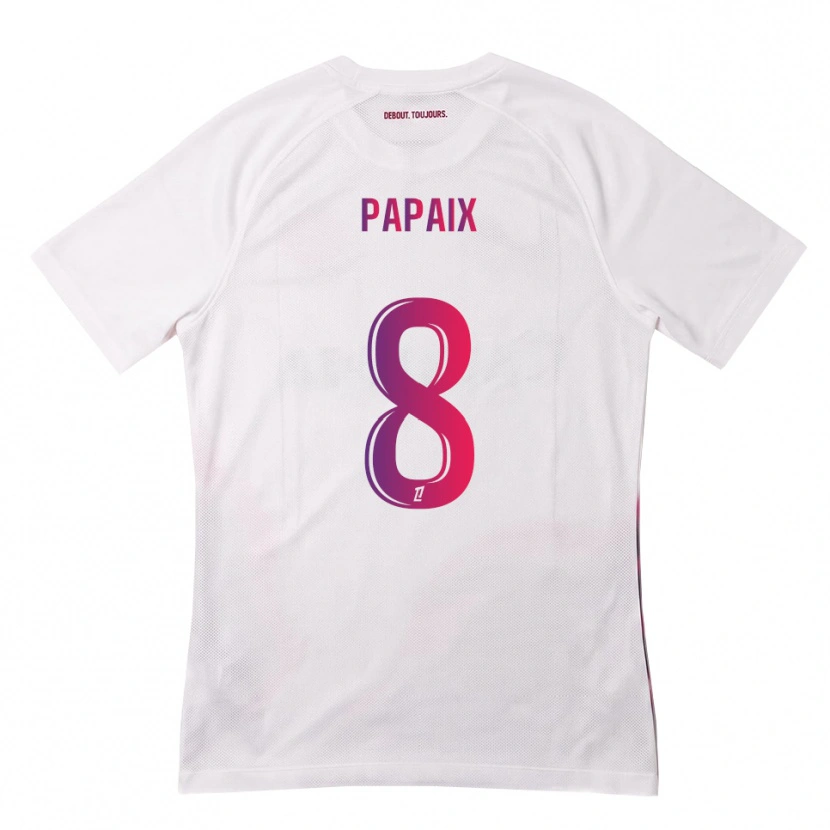 Danxen Kinder Pauline Papaix #8 Weiß Pink Lila Auswärtstrikot Trikot 2026/27 T-Shirt Österreich