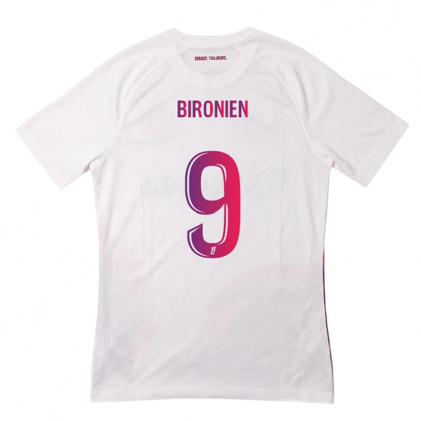 Danxen Kinder Mymithye Bironien #9 Weiß Pink Lila Auswärtstrikot Trikot 2026/27 T-Shirt Österreich