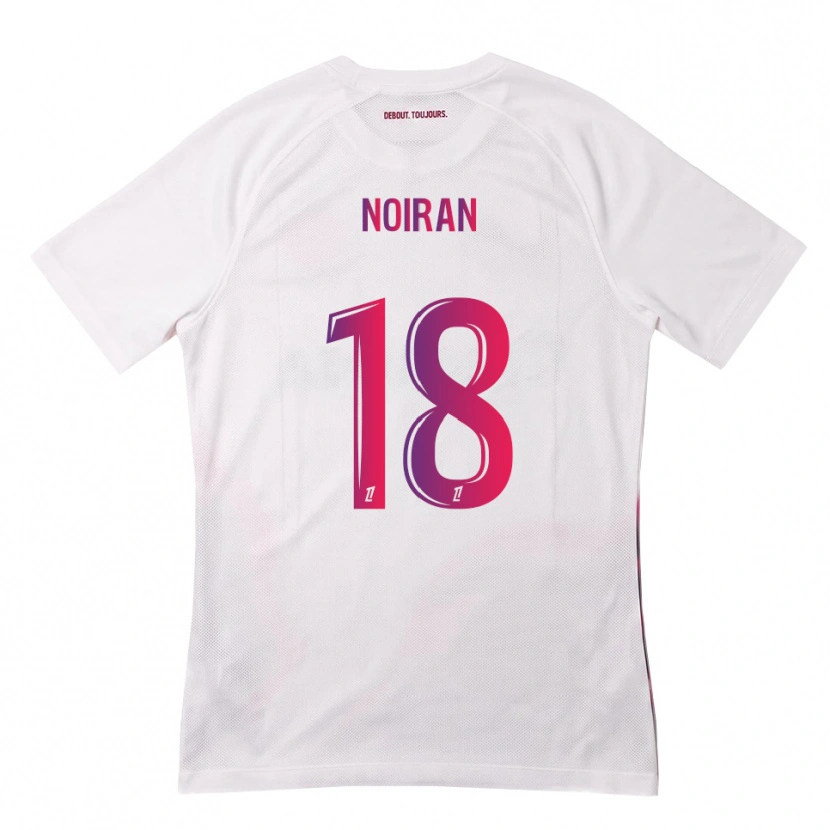 Danxen Kinder Clara Noiran #18 Weiß Pink Lila Auswärtstrikot Trikot 2026/27 T-Shirt Österreich