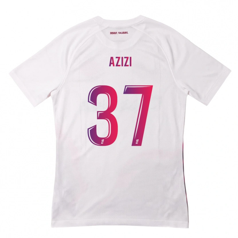 Danxen Kinder Ilyas Azizi #37 Weiß Pink Lila Auswärtstrikot Trikot 2026/27 T-Shirt Österreich