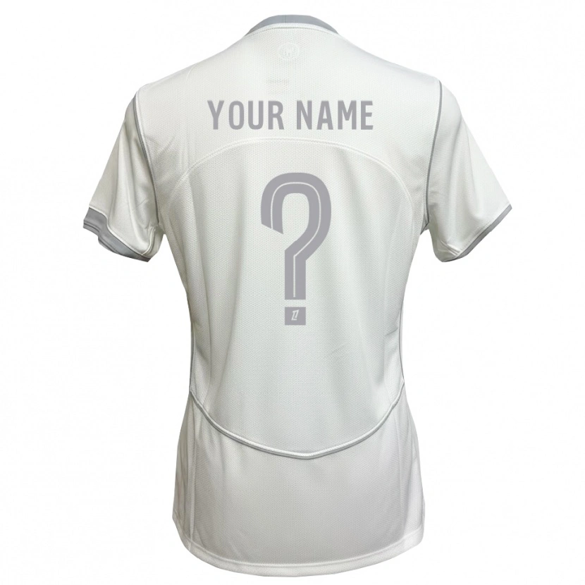 Danxen Kinder Ihren Namen #0 Weiß Grau Auswärtstrikot Trikot 2026/27 T-Shirt Österreich