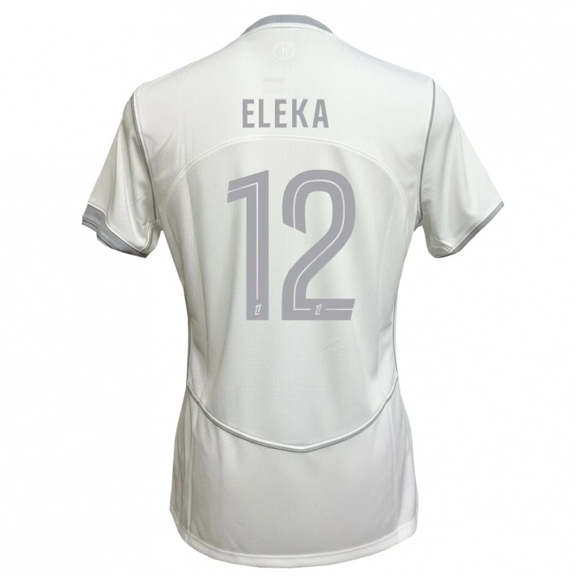 Danxen Kinder Nathan Eleka #12 Weiß Grau Auswärtstrikot Trikot 2026/27 T-Shirt Österreich