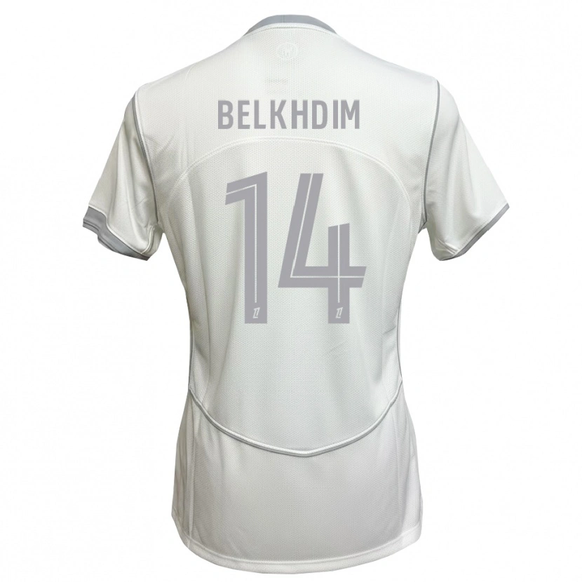 Danxen Kinder Yassin Belkhdim #14 Weiß Grau Auswärtstrikot Trikot 2026/27 T-Shirt Österreich