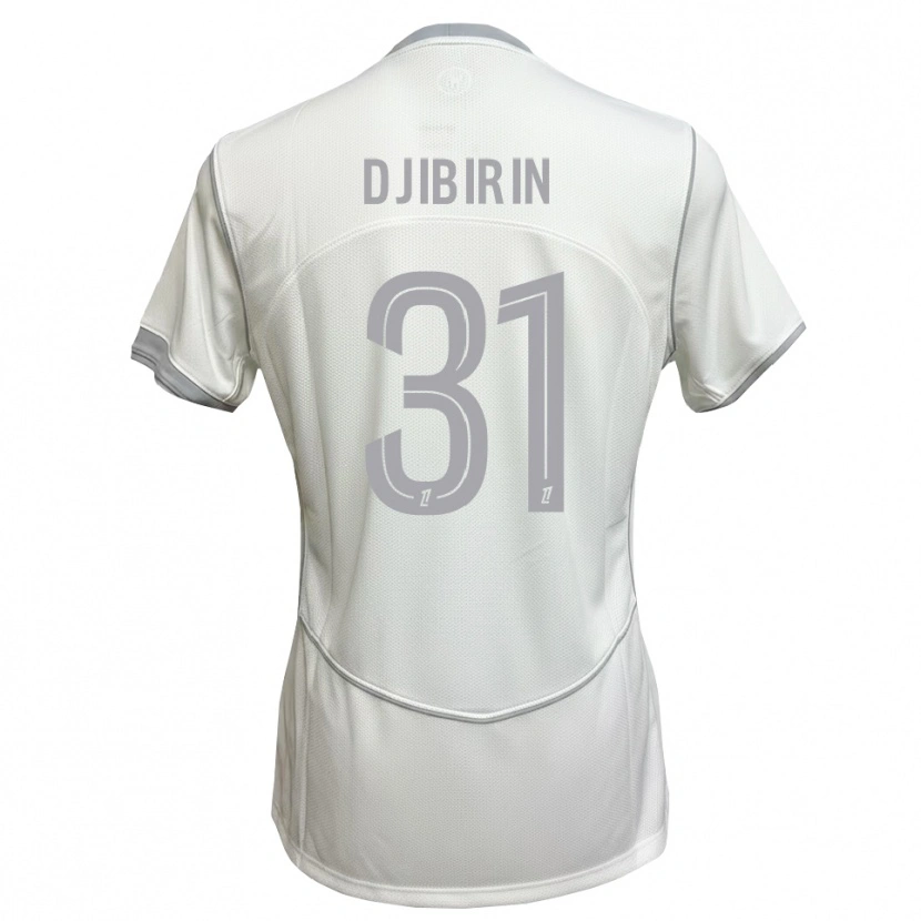 Danxen Kinder Harouna Djibirin #31 Weiß Grau Auswärtstrikot Trikot 2026/27 T-Shirt Österreich