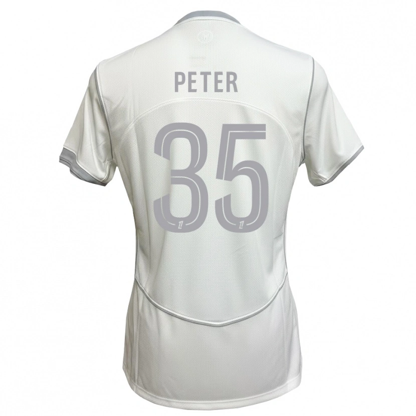 Danxen Kinder Prosper Peter #35 Weiß Grau Auswärtstrikot Trikot 2026/27 T-Shirt Österreich
