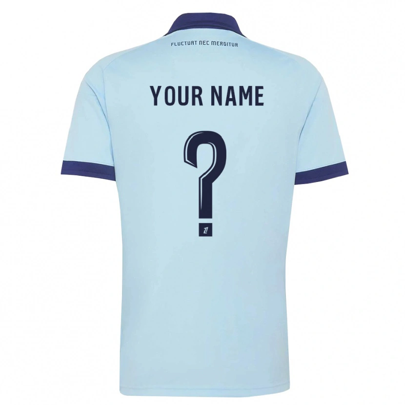 Danxen Kinder Ihren Namen #0 Kornblumenblau Schwarz Auswärtstrikot Trikot 2026/27 T-Shirt Österreich