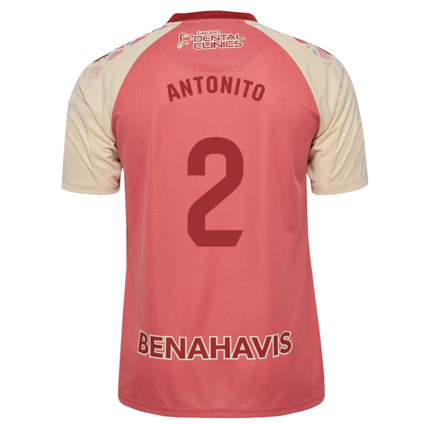 Danxen Kinder Antoñito #2 Hellrosa Rot Blau Auswärtstrikot Trikot 2026/27 T-Shirt Österreich