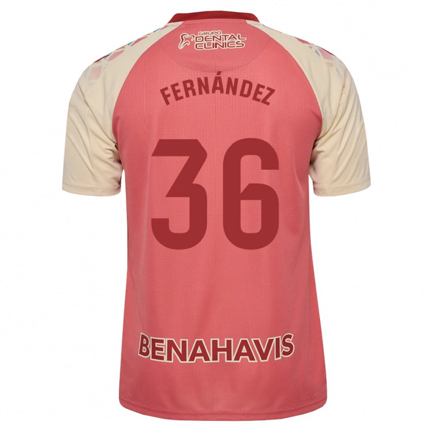 Danxen Kinder Basti Fernández #36 Hellrosa Rot Blau Auswärtstrikot Trikot 2026/27 T-Shirt Österreich