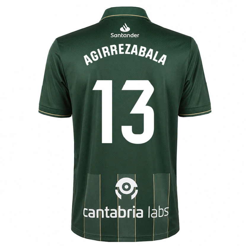 Danxen Kinder Julen Agirrezabala #13 Dunkelgrauweiß Auswärtstrikot Trikot 2026/27 T-Shirt Österreich