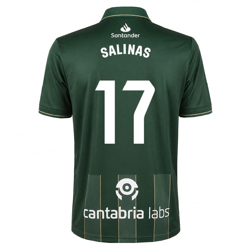 Danxen Kinder Jorge Salinas #17 Dunkelgrauweiß Auswärtstrikot Trikot 2026/27 T-Shirt Österreich