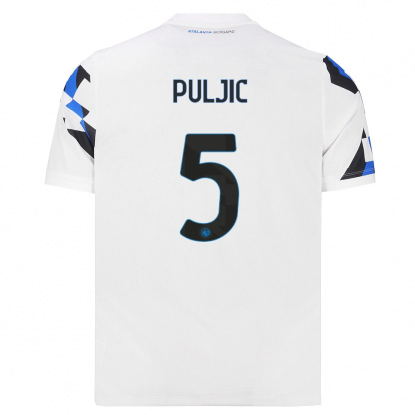 Danxen Kinder Ljubo Puljic #5 Weiß Rot Blau Auswärtstrikot Trikot 2026/27 T-Shirt Österreich