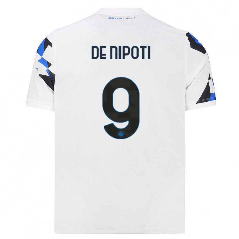 Danxen Kinder Tommaso De Nipoti #9 Weiß Rot Blau Auswärtstrikot Trikot 2026/27 T-Shirt Österreich