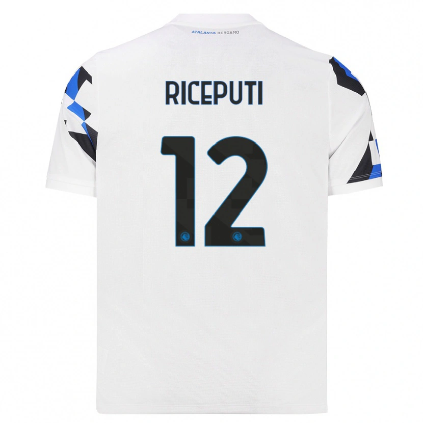 Danxen Kinder Davide Riceputi #12 Weiß Rot Blau Auswärtstrikot Trikot 2026/27 T-Shirt Österreich