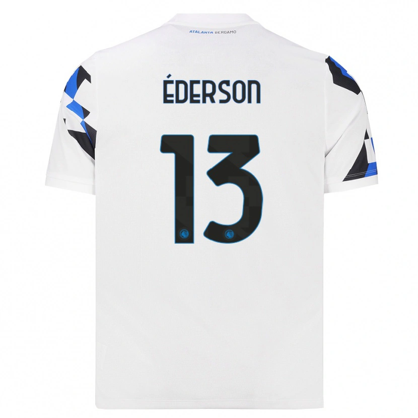 Danxen Kinder Éderson José Dos Santos Lourenço Da Silva #13 Weiß Rot Blau Auswärtstrikot Trikot 2026/27 T-Shirt Österreich