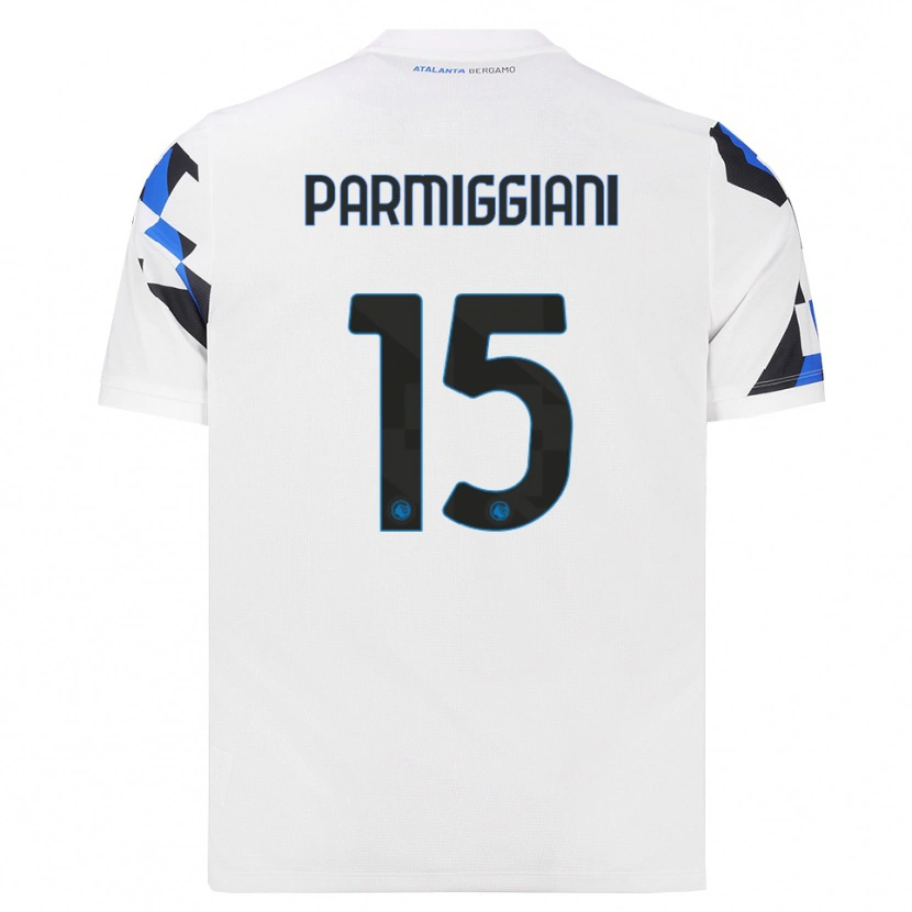Danxen Kinder Pietro Parmiggiani #15 Weiß Rot Blau Auswärtstrikot Trikot 2026/27 T-Shirt Österreich