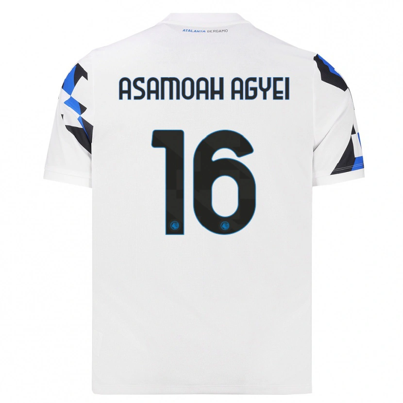 Danxen Kinder Yaw Asamoah Agyei #16 Weiß Rot Blau Auswärtstrikot Trikot 2026/27 T-Shirt Österreich