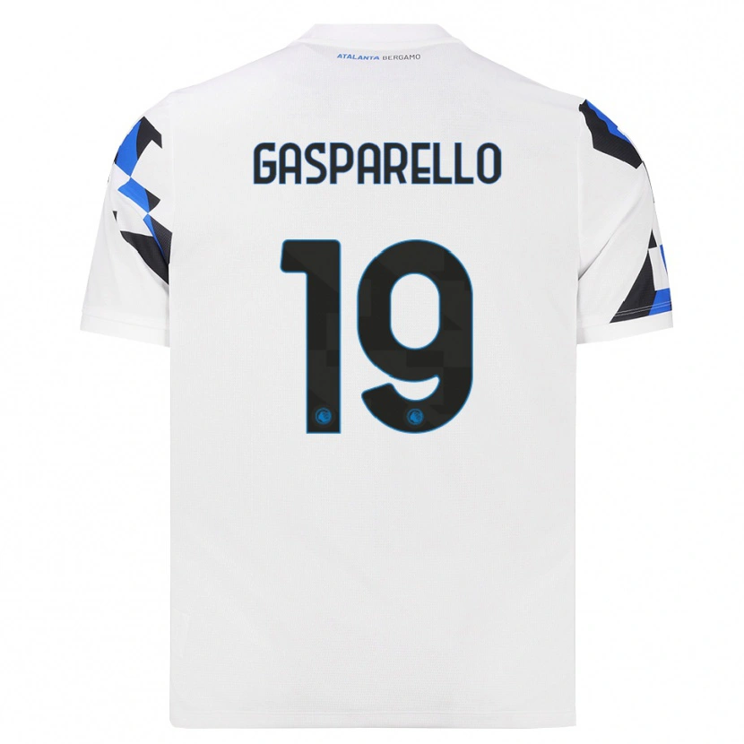 Danxen Kinder Francesco Gasparello #19 Weiß Rot Blau Auswärtstrikot Trikot 2026/27 T-Shirt Österreich