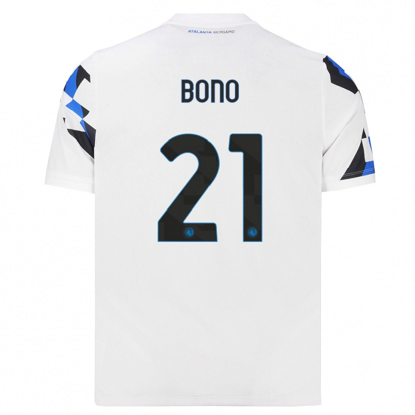 Danxen Kinder Davide Bono #21 Weiß Rot Blau Auswärtstrikot Trikot 2026/27 T-Shirt Österreich