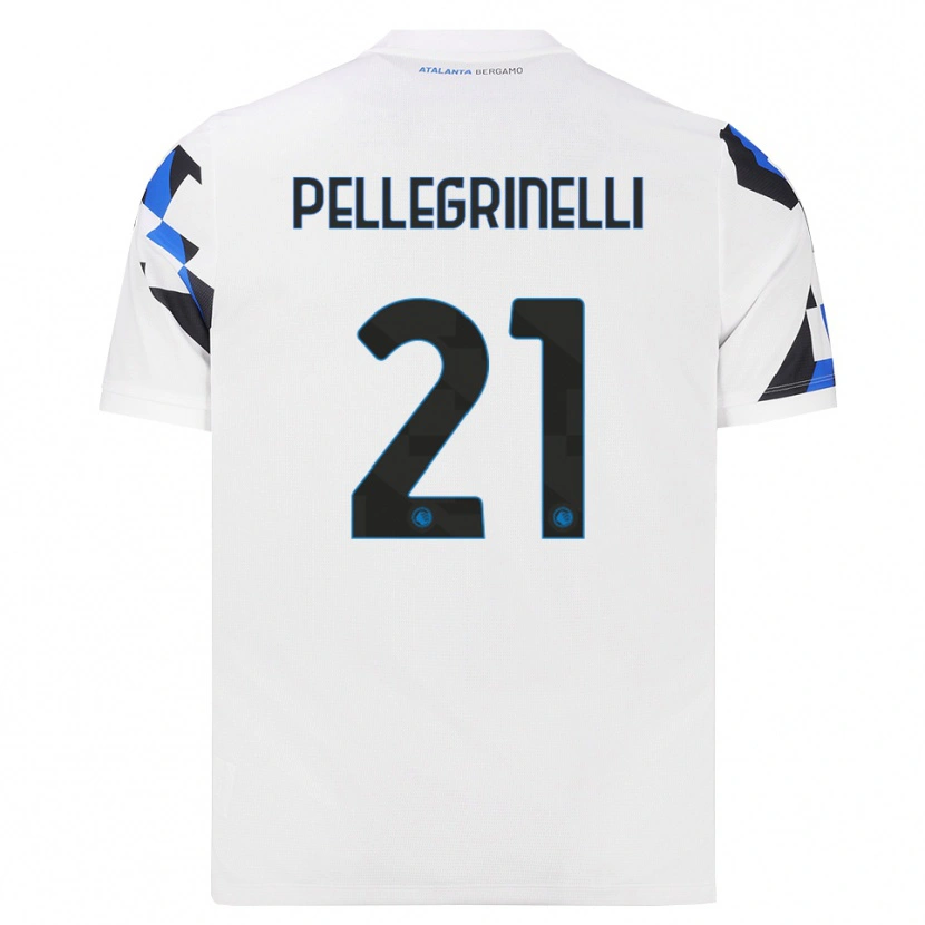 Danxen Kinder Giorgia Pellegrinelli #21 Weiß Rot Blau Auswärtstrikot Trikot 2026/27 T-Shirt Österreich