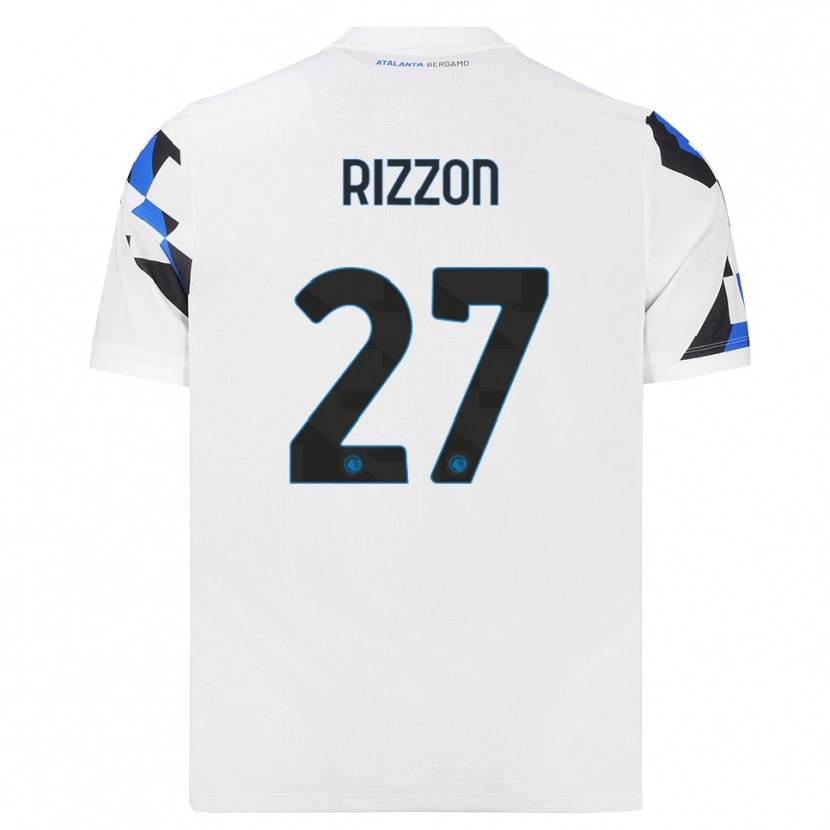 Danxen Kinder Giulia Rizzon #27 Weiß Rot Blau Auswärtstrikot Trikot 2026/27 T-Shirt Österreich