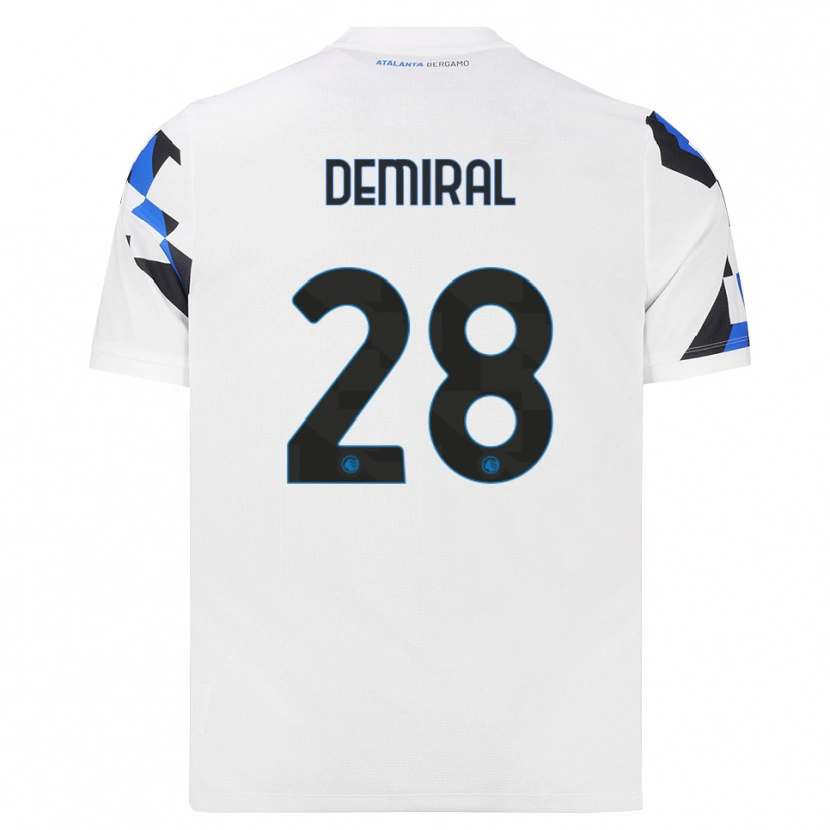 Danxen Kinder Merih Demiral #28 Weiß Rot Blau Auswärtstrikot Trikot 2026/27 T-Shirt Österreich