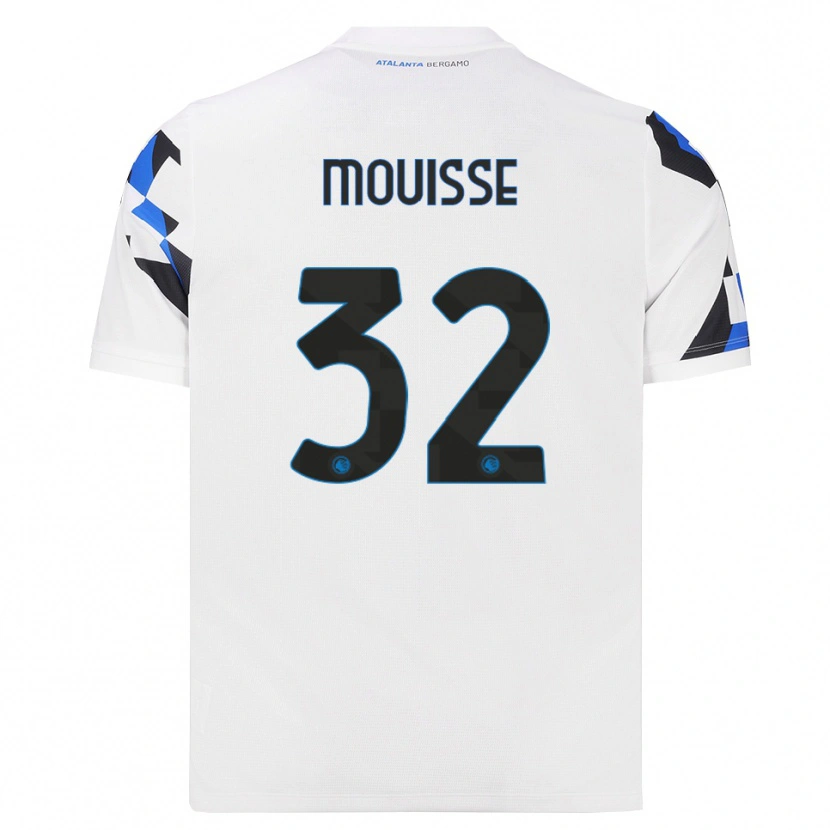 Danxen Kinder Samir Mouisse #32 Weiß Rot Blau Auswärtstrikot Trikot 2026/27 T-Shirt Österreich