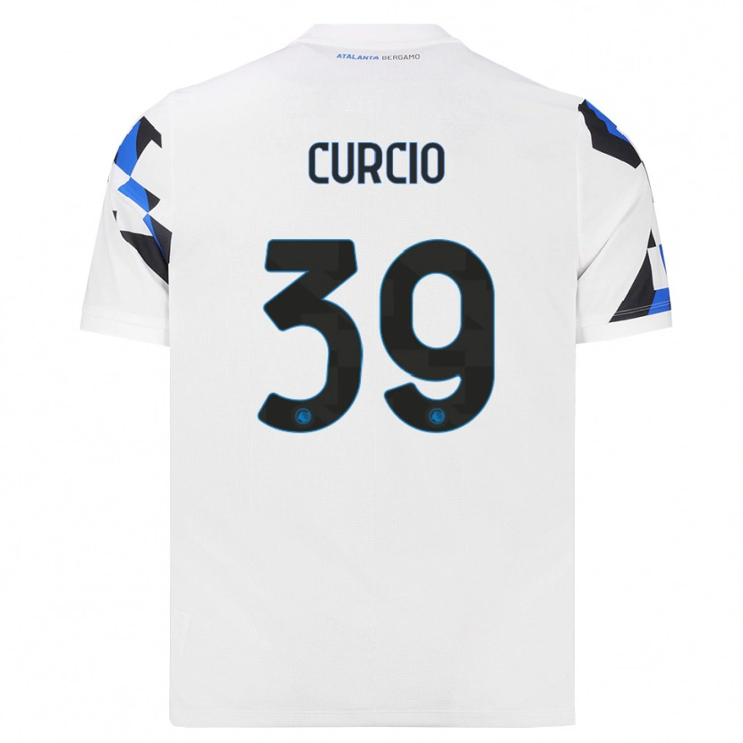 Danxen Kinder Daniel Curcio #39 Weiß Rot Blau Auswärtstrikot Trikot 2026/27 T-Shirt Österreich