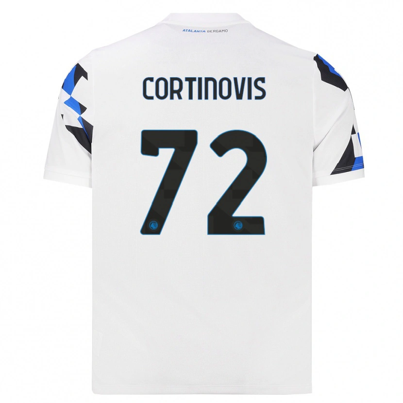Danxen Kinder Alessandro Cortinovis #72 Weiß Rot Blau Auswärtstrikot Trikot 2026/27 T-Shirt Österreich
