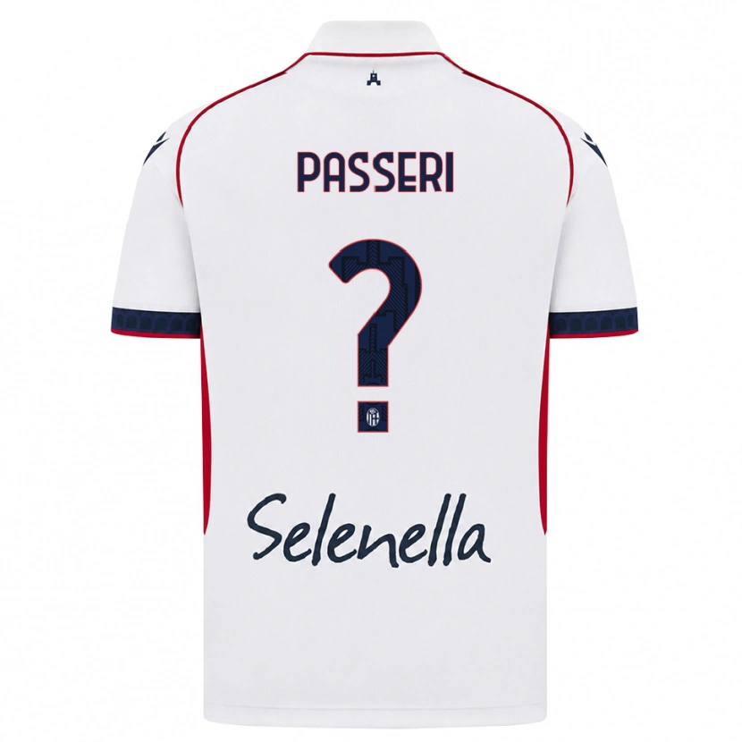 Danxen Kinder Angela Passeri #0 Weiß Rot Königsblau Auswärtstrikot Trikot 2026/27 T-Shirt Österreich