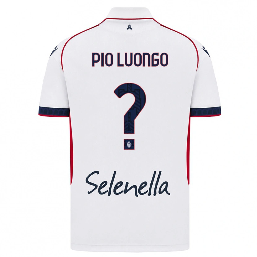 Danxen Kinder Francesco Pio Luongo #0 Weiß Rot Königsblau Auswärtstrikot Trikot 2026/27 T-Shirt Österreich