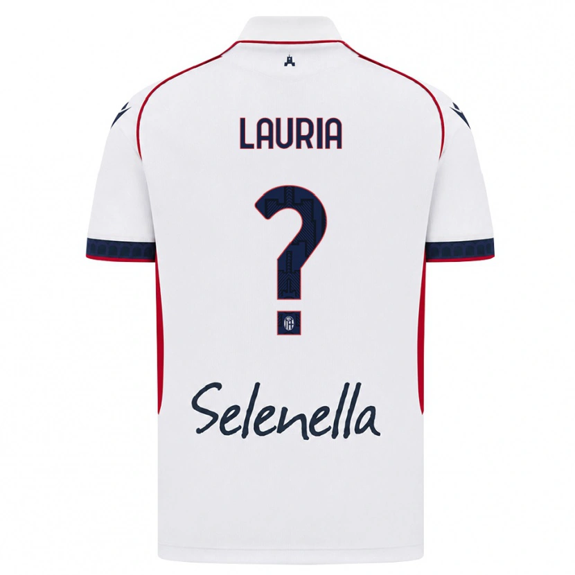 Danxen Kinder Nicole Lauria #0 Weiß Rot Königsblau Auswärtstrikot Trikot 2026/27 T-Shirt Österreich