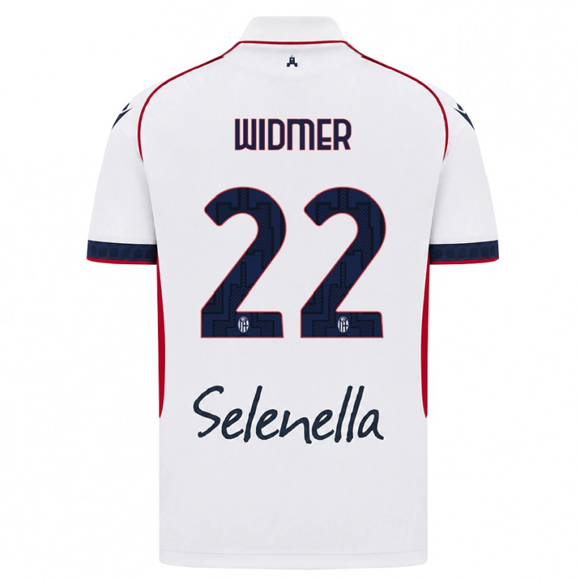Danxen Kinder Renato Widmer D’autilia #22 Weiß Rot Königsblau Auswärtstrikot Trikot 2026/27 T-Shirt Österreich