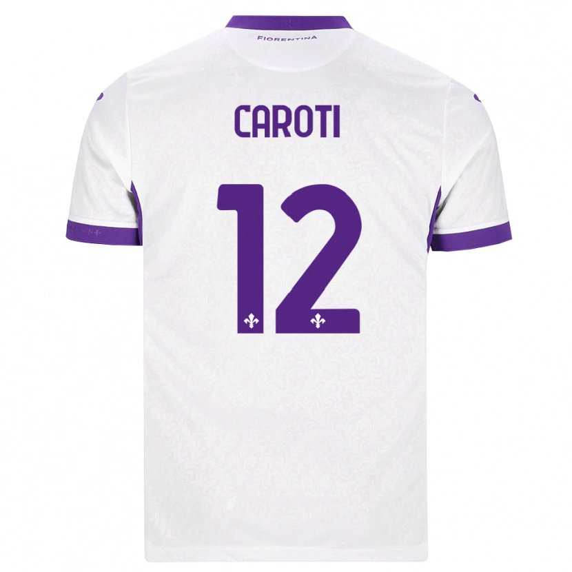 Danxen Kinder Filippo Caroti #12 Weiß Lila Auswärtstrikot Trikot 2026/27 T-Shirt Österreich
