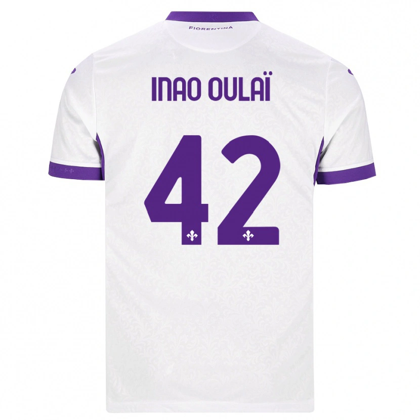 Danxen Kinder Christ Inao Oulaï #42 Weiß Lila Auswärtstrikot Trikot 2026/27 T-Shirt Österreich