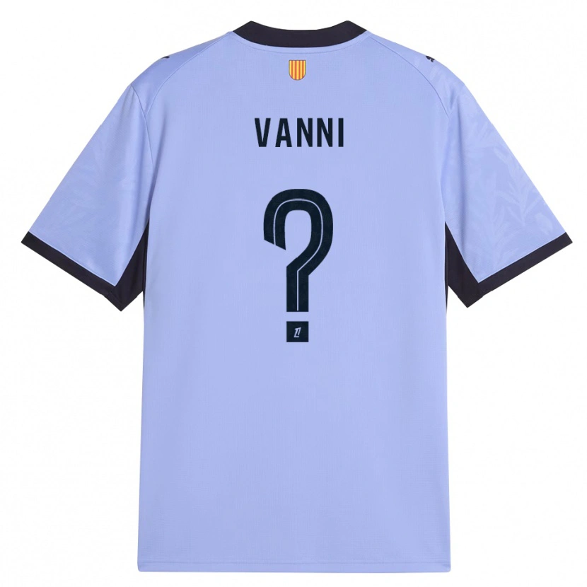 Danxen Kinder Fabio Vanni #0 Lavendelschwarz Ausweichtrikot Trikot 2026/27 T-Shirt Österreich