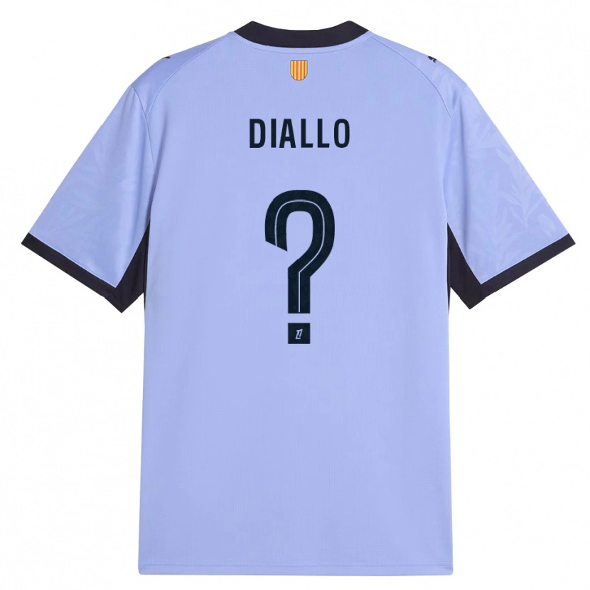 Danxen Kinder Mouhamed Diallo #0 Lavendelschwarz Ausweichtrikot Trikot 2026/27 T-Shirt Österreich