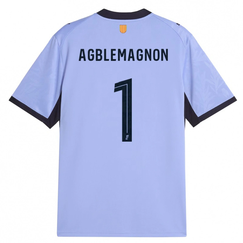 Danxen Kinder Jordan Agblemagnon #1 Lavendelschwarz Ausweichtrikot Trikot 2026/27 T-Shirt Österreich